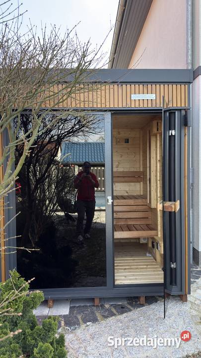 Sauna ogrodowa Rombek 2x2 m