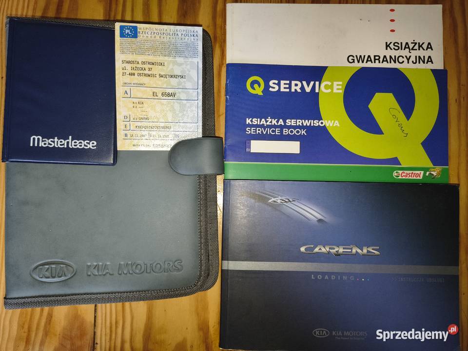KIA Carens 20 CRDI Salon Polska Ostrowiec Świętokrzyski