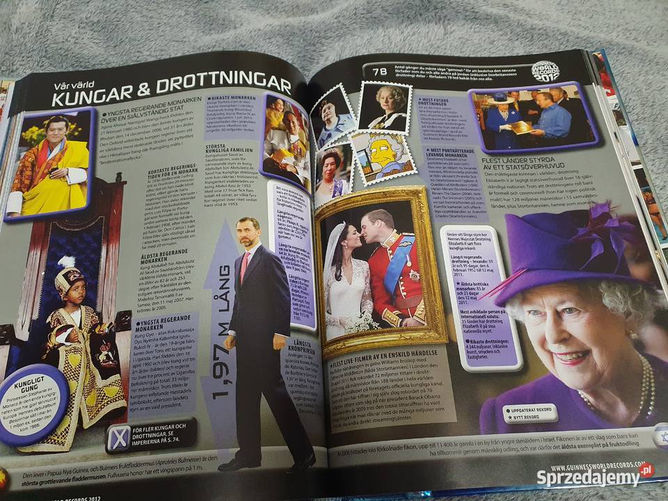 Guinness World Records 2012 język szwedzki