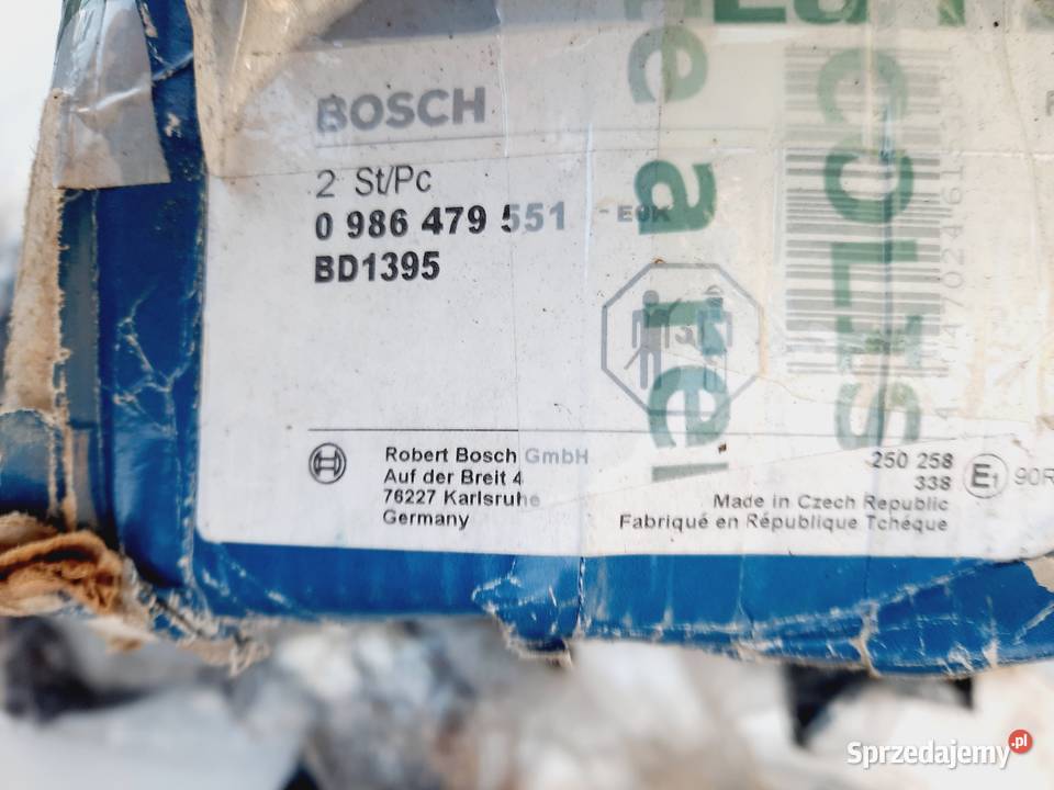 Tarcza hamulcowa Bosch do Renault Laguna III i Tarcze hamulcowe Szczerbice sprzedam
