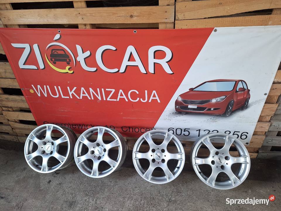 Alufelgi 4x108 15 ET15 CITROEN C3 C4 PEUGEOT Choceń