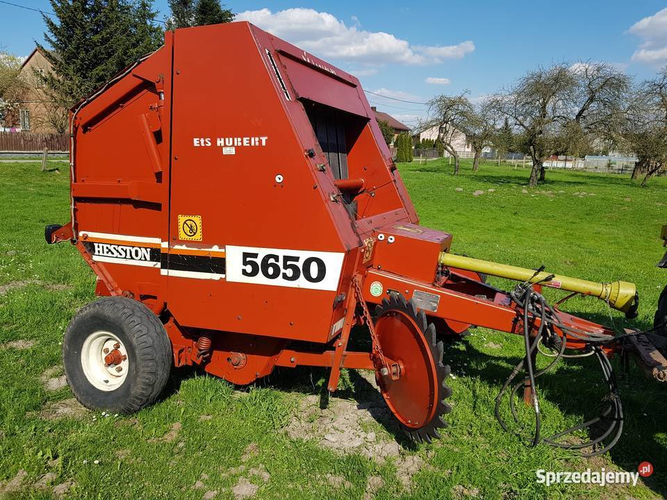 Prasa hesston 5650 fiatagri holland
