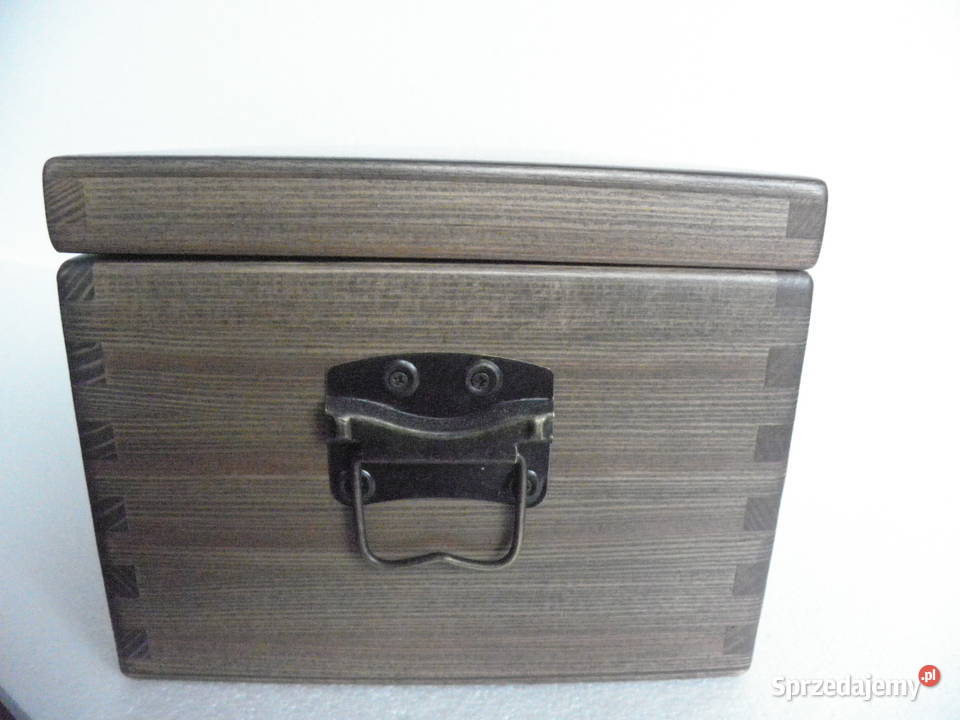 Kuferek skrzynka szkatułka drewniana śląskie Jastrzębie sprzedam