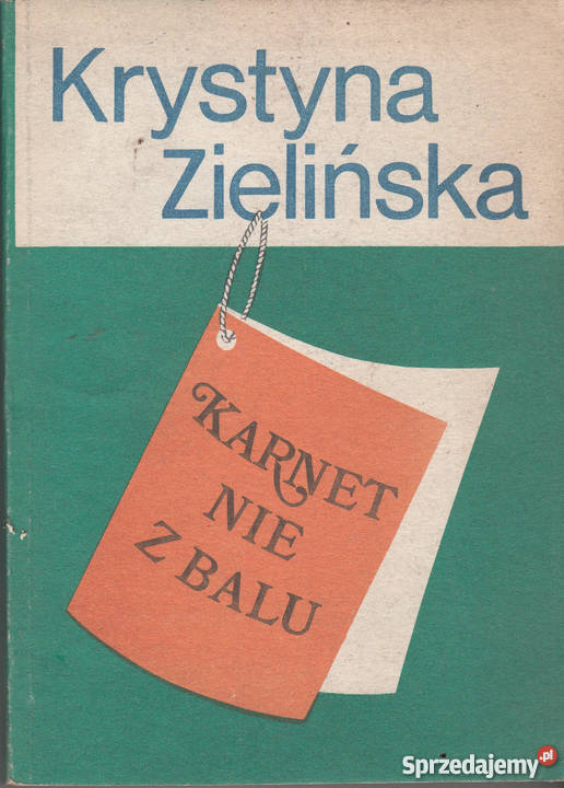 01760 KARNET NIE Z BALU KRYSTYNA ZIELIŃSKA Czyrna sprzedam