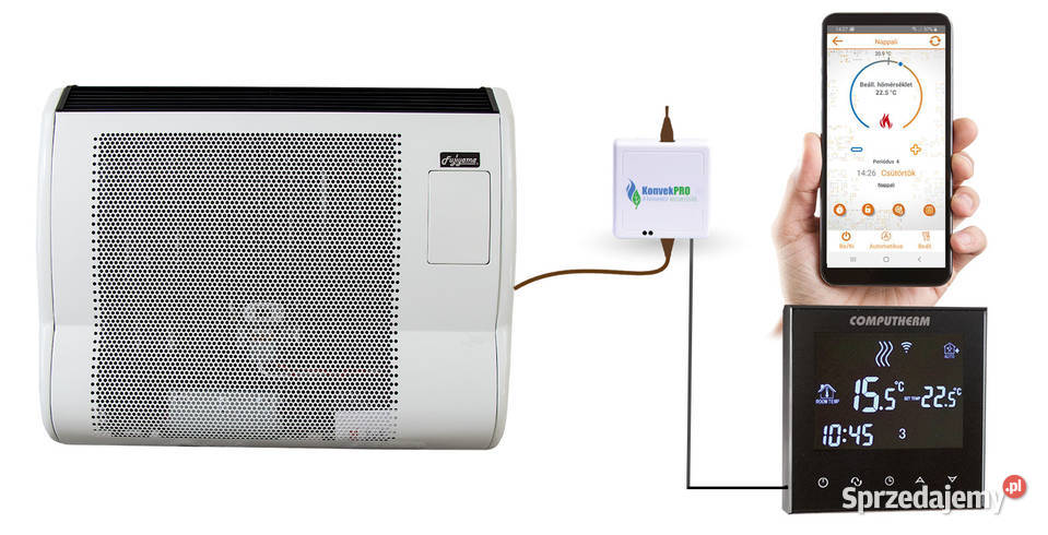 sterownik KonvekPro do sterowania konwektorem Stąporków