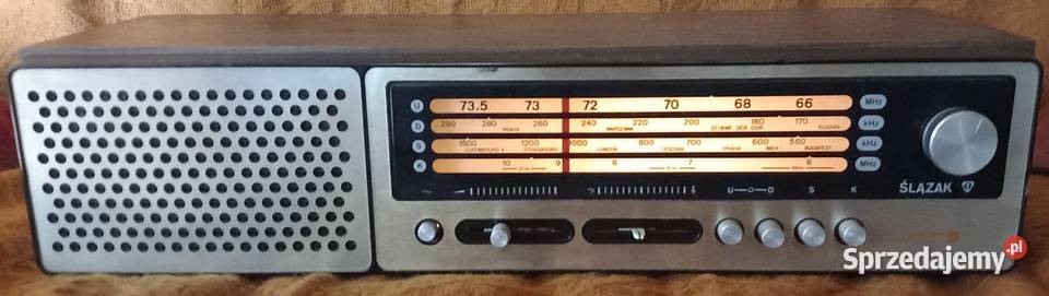 Radio Unitra Ślązak przestrojony Pozostałe pomorskie Gdynia