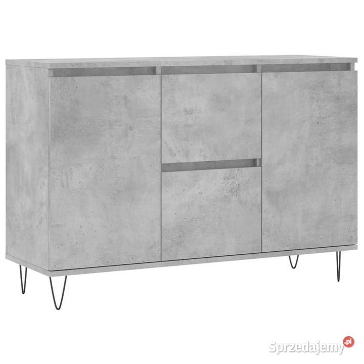 Szafka szarość betonu 104x35x70 materiał Warszawa