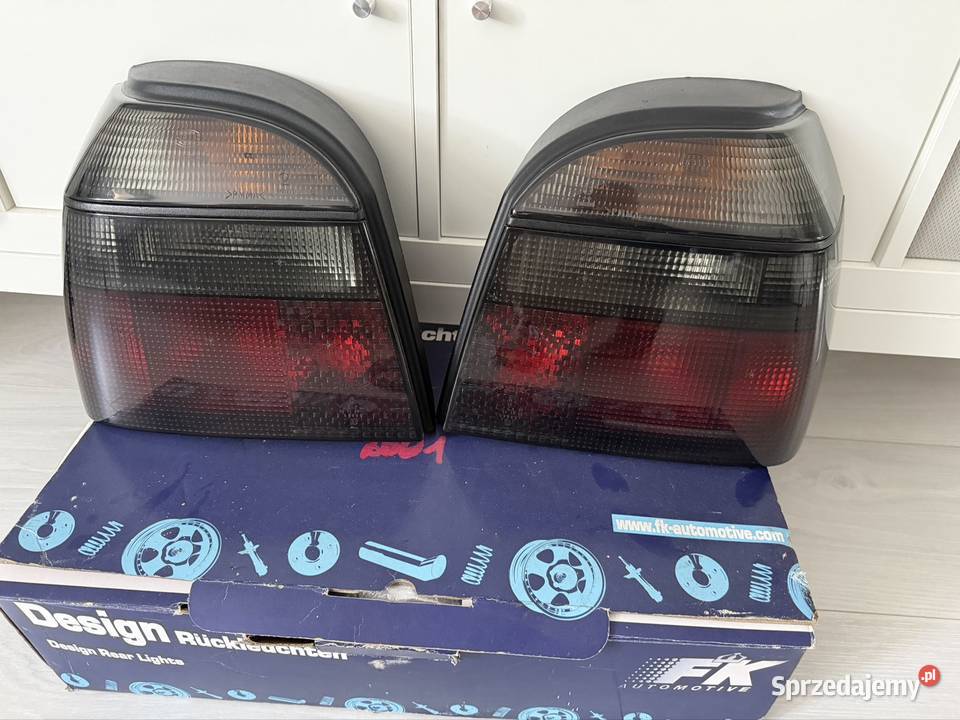 Lampy Hella black magic VW golf 3 mk3 śląskie Wojkowice