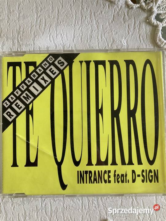 Płyta CD Remixes Intrance feat DSign Te Quierro Czerwionka-Leszczyny
