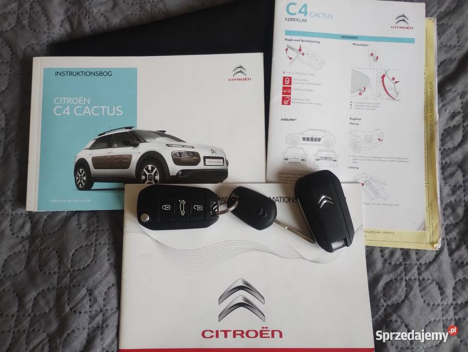 Citroen C4 cactus 16 HDi 128 przebiegu poduszka powietrzna Oświęcim
