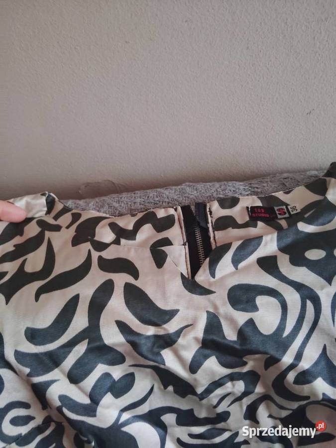 Ładna sukienka na codzień bez rękawów S Lidzbark Warmiński