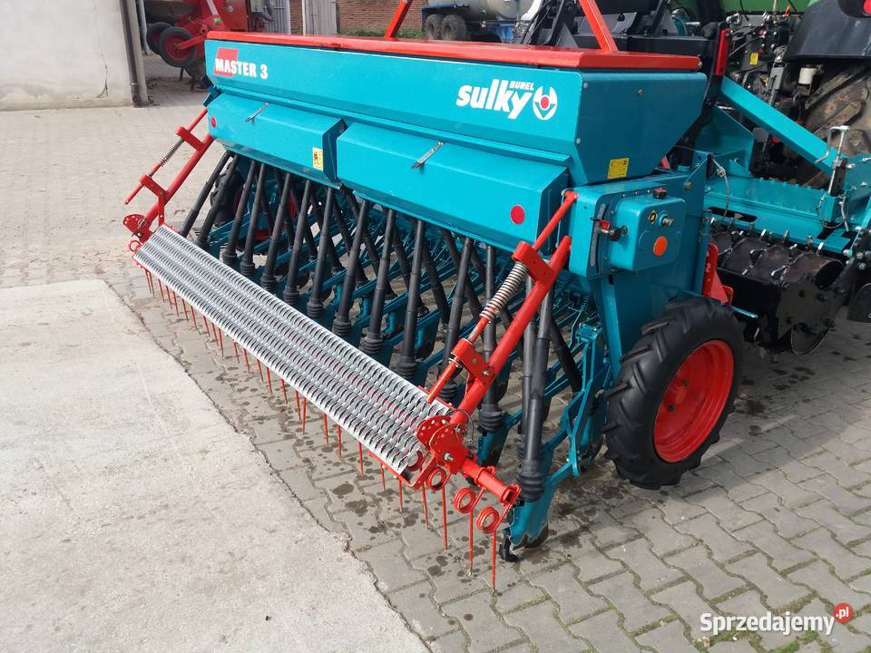 Siewnik zbożowy Sulky master 3 metry nowy nieuszkodzony Maszyny rolnicze sprzedam