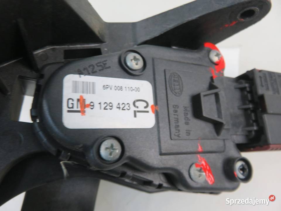 POTENCJOMETR GAZU OPEL TIGRA 14 9129423CL osobowe