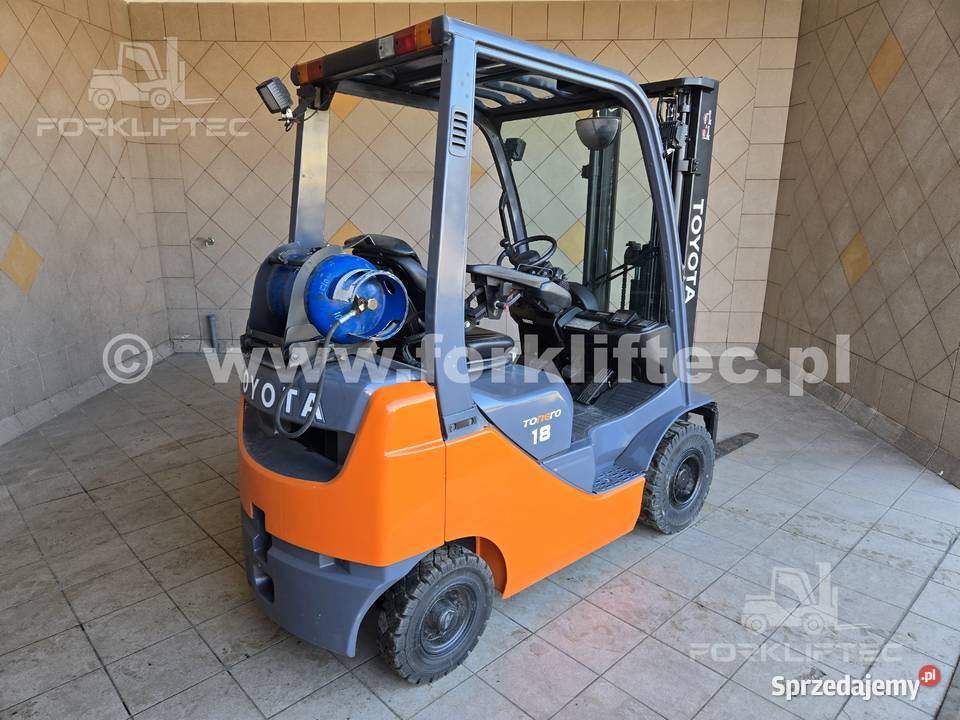 Wózek Widłowy TOYOTA 8FGF18 TOYOTA 8FG18 widlak gaz Lędziny