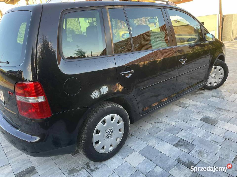 VW Touran 19 tdi 105 warmińsko-mazurskie Nowe Miasto Lubawskie