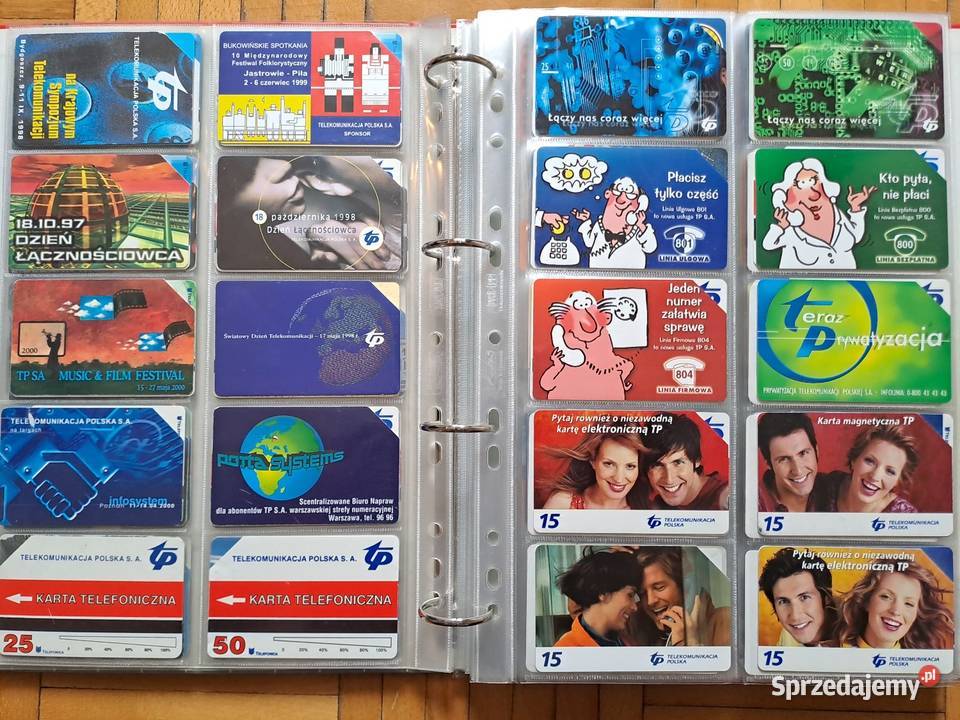 Karty telefoniczne ogłoszenie 1 na 2 Warszawa