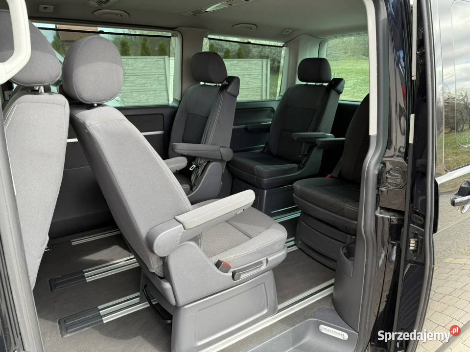 Volkswagen Multivan 20 tdi 180 automat webasto czarny Konradów