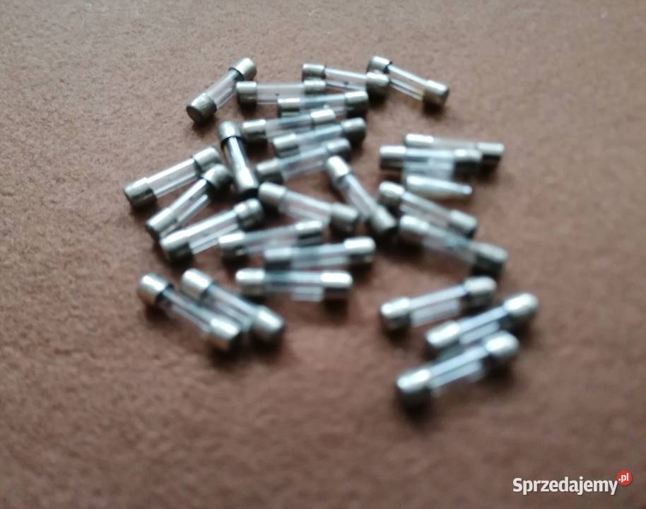 Bezpiecznik topikowy 5x20mm szklany łódzkie Łódź