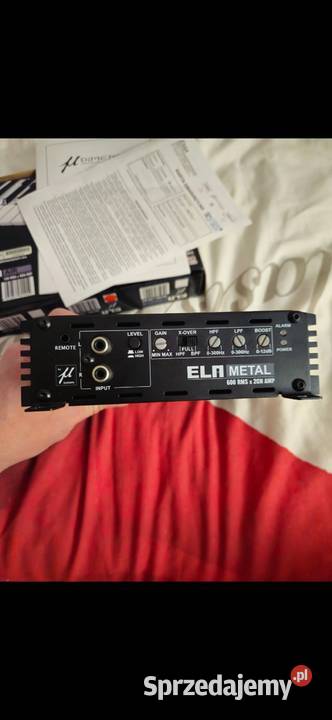 Wzmacniacz Element Dimension Ela Metal 2x600w Glinojeck sprzedam