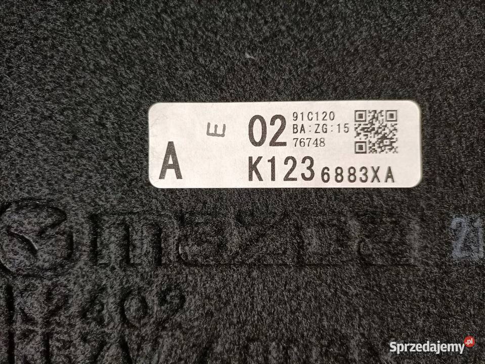 MAZDA CX5 II CX5 II PODŁOGA BAGAŻNIKA K1236883XA Części samochodowe Pleszew