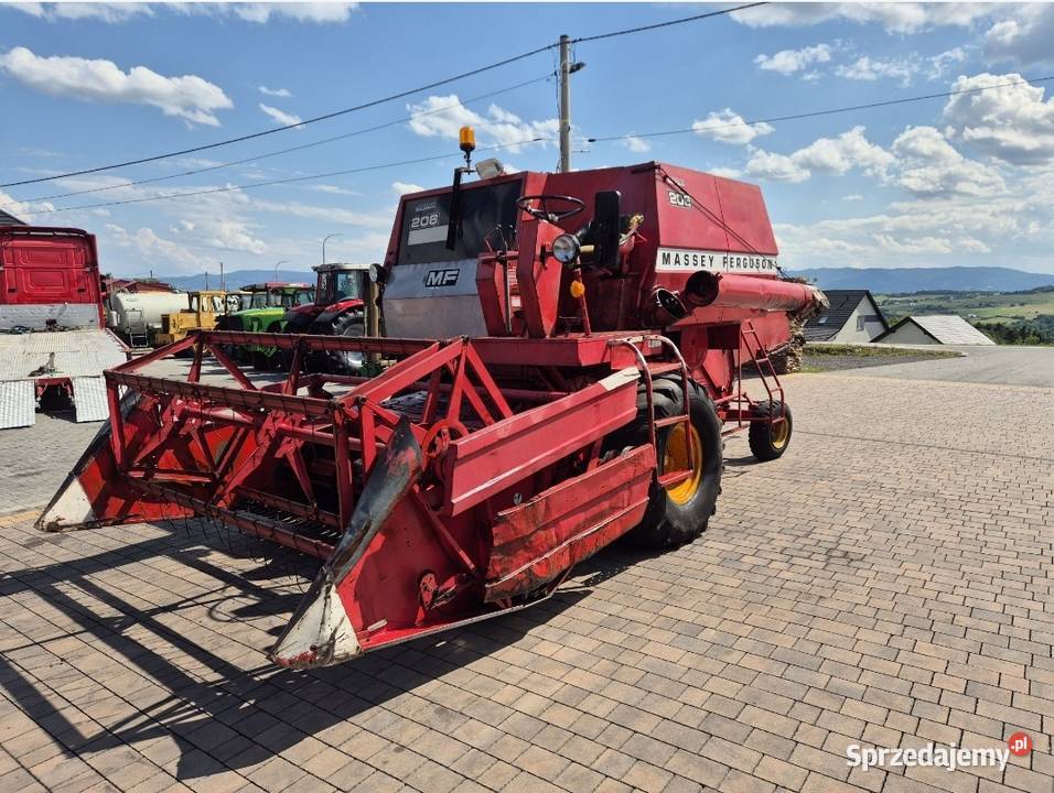 Kombajn zbożowy massey ferguson206 Chełmiec sprzedam