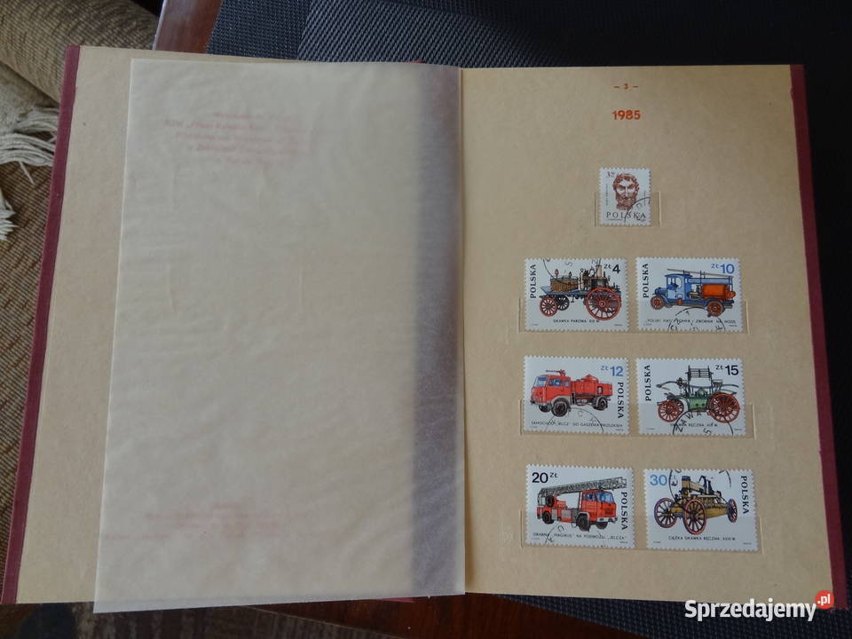 Klaser jubileuszowe tom XVI znaczki kasowane podkarpackie Jarosław