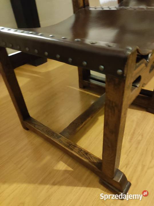 Stół i krzesła w komplecie Kraków