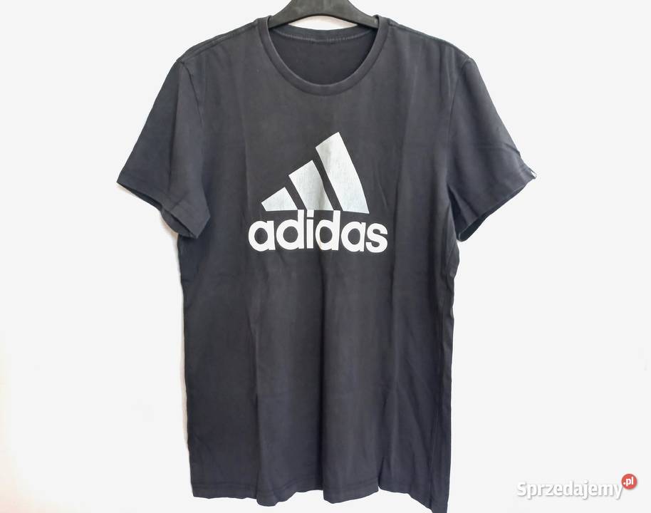 tshirt Adidas czarny r LXL bawełna 100 Unisex Odzież sportowa Białystok