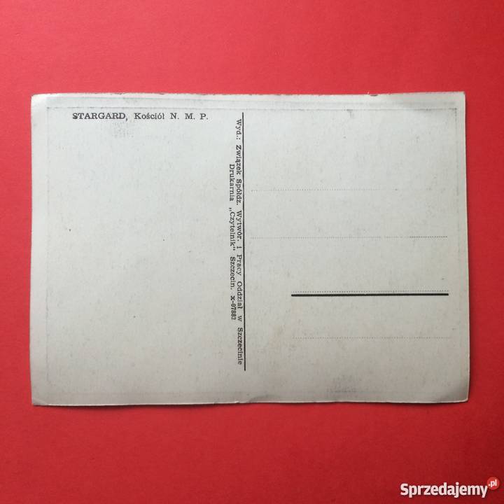 1080 Widokówka Kościół w Stargardzie Szczecin