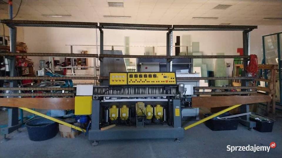 Szlifierko krawędziarka GLASS PROGETTI 2002R Jasło