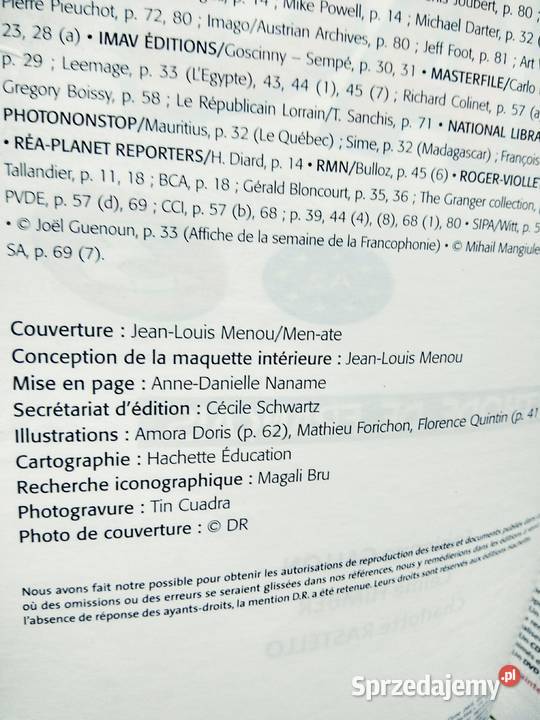 Le mag francuski antykwariat szkolny książki Warszawa