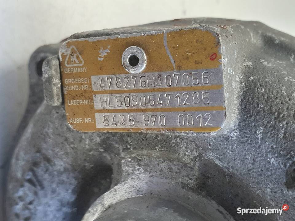 TURBOSPRĘŻARKA Renault Kangoo II 15 DCI turbo lubelskie Rudka