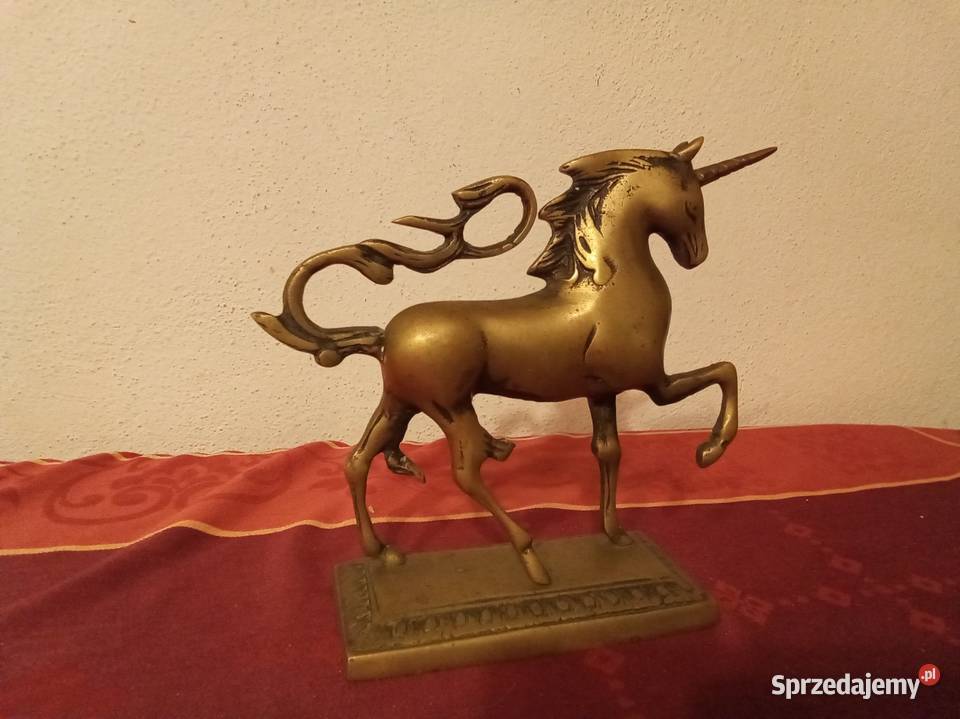 Figurka duża jednorożca Vintage USA Warszawa sprzedam