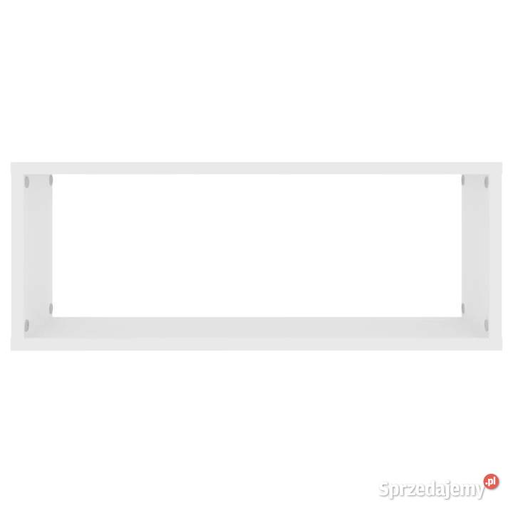Półki ścienne kostki 2 białe 60x15x23 WM807133 mazowieckie Warszawa