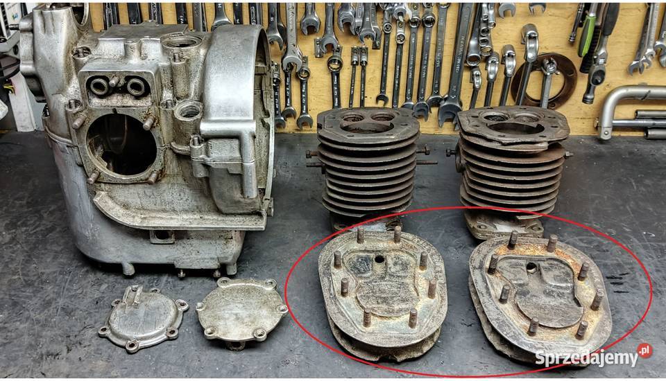 BMW R11 GŁOWICE silnik BMW R12 Części i akcesoria motocyklowe Bydgoszcz sprzedam