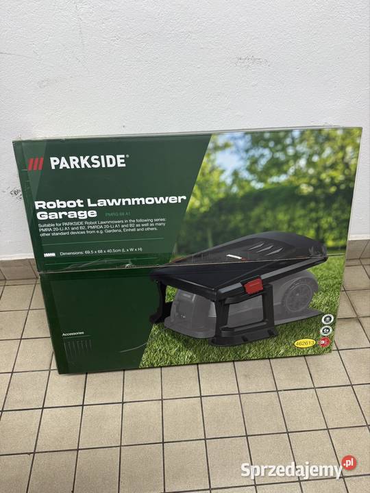 Garaż ma robota koszącego Słupsk