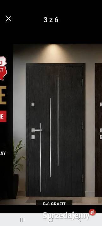 drzwi zewnętrzne wejściowe metalowe i drewniane Drzwi zewnętrzne