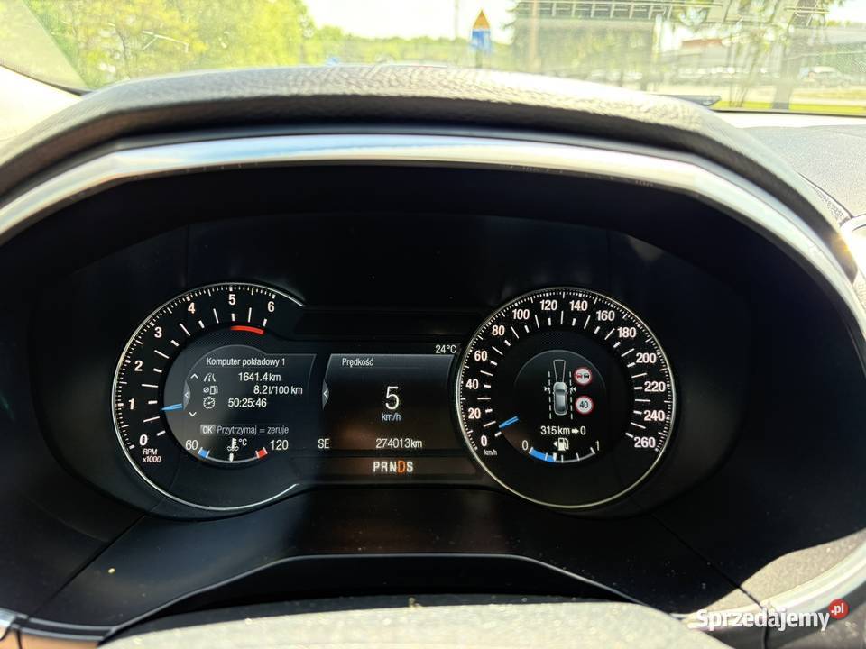 Ford Edge biTurbo xenon na full 2017 z Niemiec Strzegom