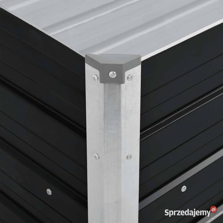 vidaXL Podwyższona donica antracyt 100x40x45 Warszawa