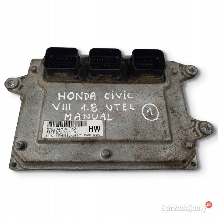 STEROWNIK SILNIKA Honda Civic VIII 18 VTEC osobowe Części samochodowe Chełm