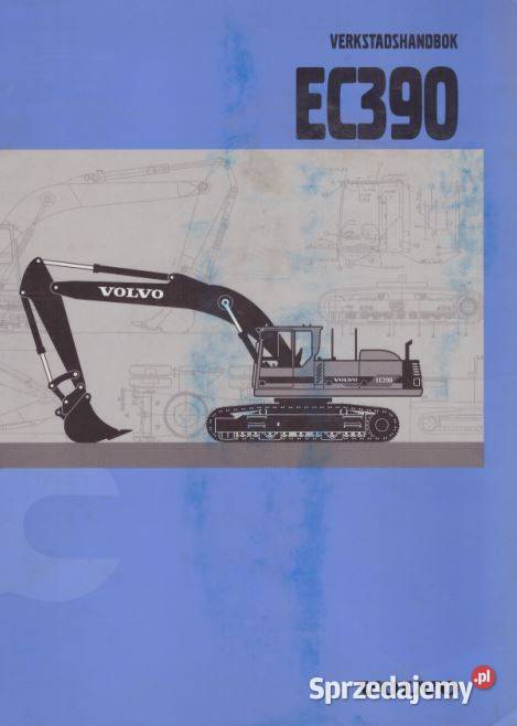Volvo EC390 instrukcja naprawy Kielce sprzedam