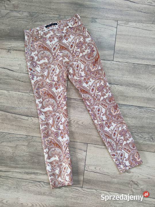 Materiałowe spodnie Zara Xs Vintage y2k podkarpackie Jasło