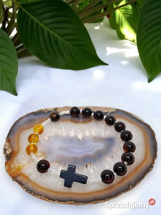 Bransoletka różaniec dziesiątka różańca z mazowieckie Warszawa