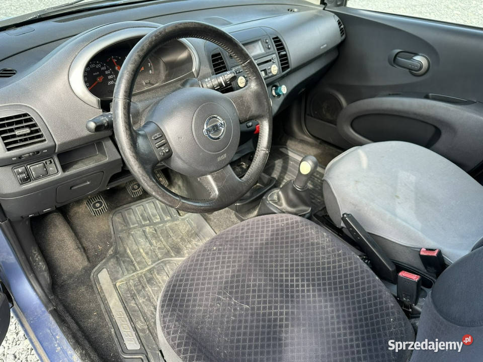 Nissan Micra Nissan Micra K12 12 16V 65 sprawna nieuszkodzony dolnośląskie Wojkowice
