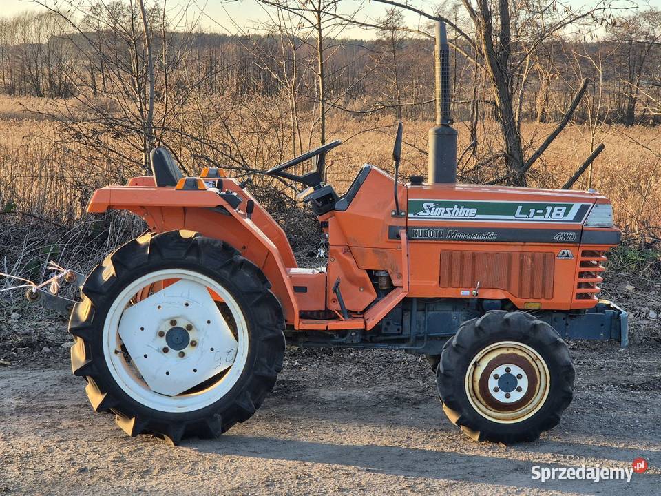 Traktorek traktor KUBOTA L118D 18 44 Małuszyn