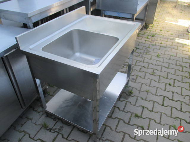 Zlew Gastronomiczny 1 Komorowy z półką 1007085 Ostrów Wielkopolski