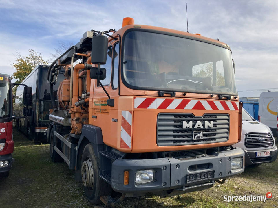 MAN Man 19314 Wuko asenizacyjny kanalizacja Man dolnośląskie Syców