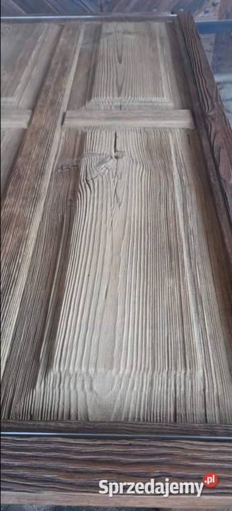 Stolik kawowy stare drewno 113cm Kamieńczyk