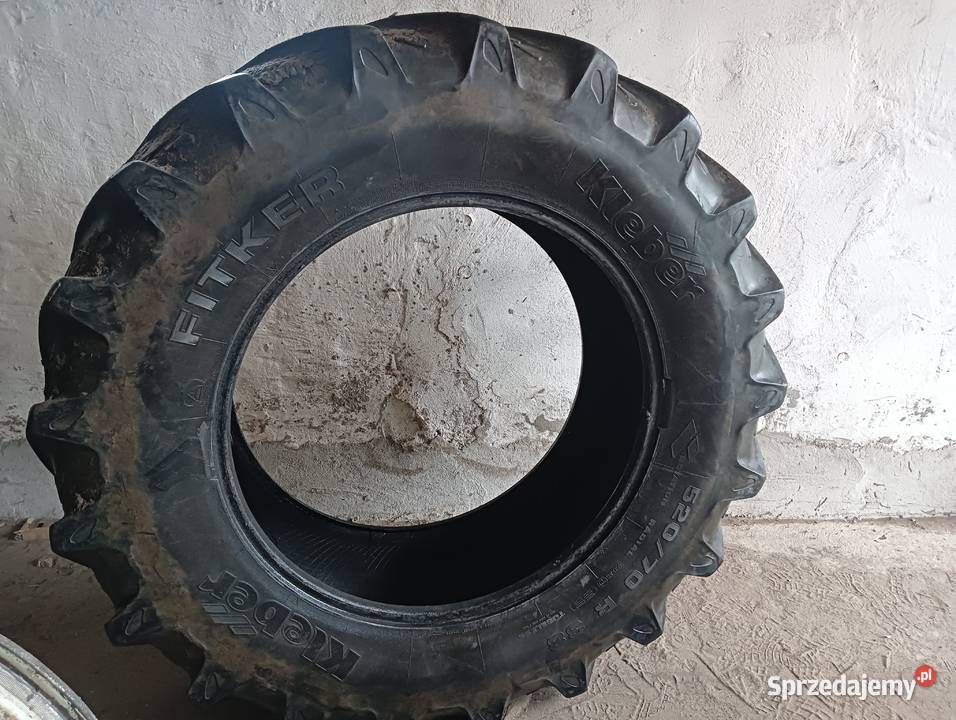 Opony 520 70 R38 Strzelno sprzedam