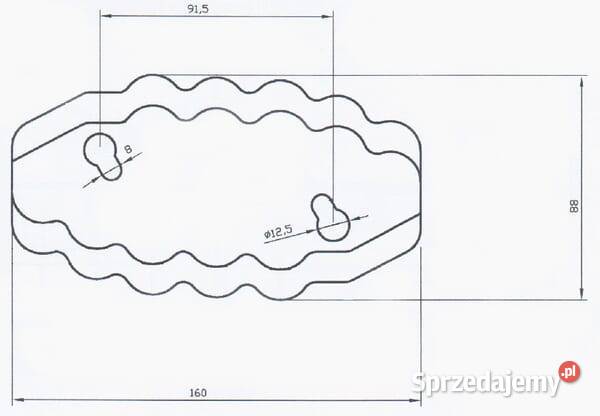 Nóż paszowozu p FM19315 Kamionna